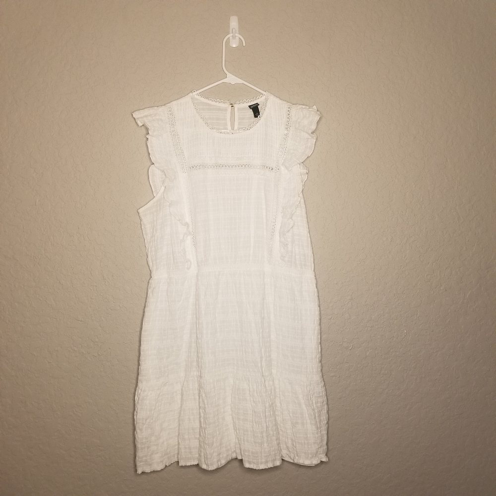 Casual white dress